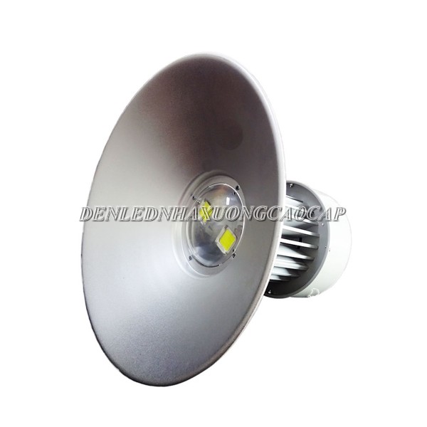 Shallow reflector 100W led light for large space lighting