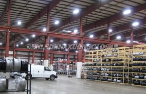 Đèn led dùng trong nhà xưởng chiếu sáng hiệu quả