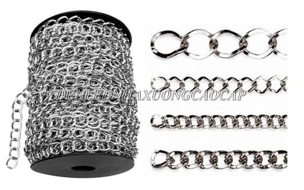 Stainless steel lamp chain ensures high quality and durability