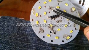 Kết nối và sắp xếp chip led