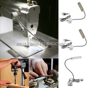 Vị trí lắp đặt đèn led trên máy khâu rất đa dạng