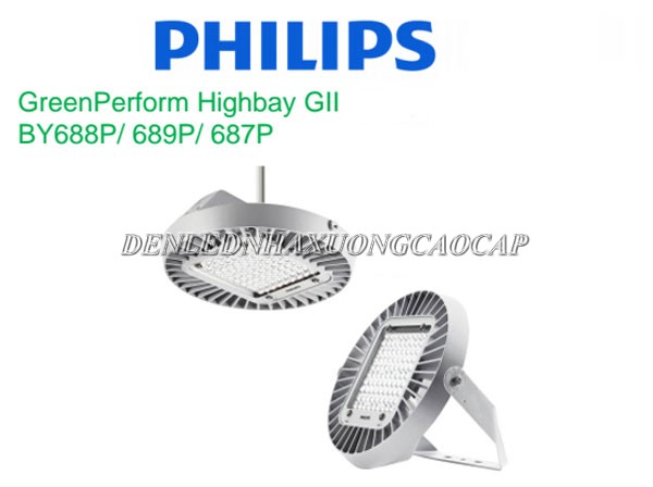 Đèn pha LED highbay Philips GreenPerform GII BY687 / 688 / 689P