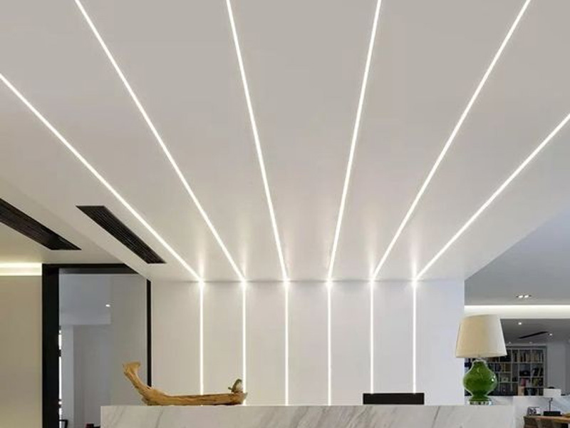 Đèn Linear âm trần cho văn phòng, lễ tân nhà xưởng