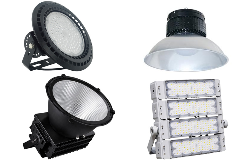 Đèn pha LED công nghiệp chiếu sáng mạnh từ 50W-1500W